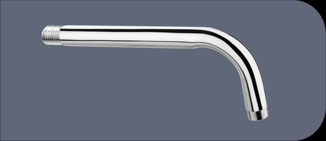 L band shower arm